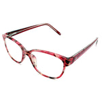 Linda Pink Oval Reading Glasses