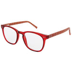 Jan Round Reading Glasses Red