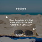 3829 Square Sunglasses (Kids) - Black and Red