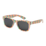 5234 Wayfarer Sunglasses (Kids) - Pink Aztec