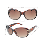 Shawn Polarised Sports Sunglasses (Unisex) - Grey Blue