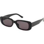 Astrid Rectangle Sunglasses (Women) - Black Smoke