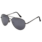 Riley Aviator Sunglasses (Unisex) - Gun Smoke
