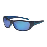 PL3719 Wrap Sunglasses (Men) - Black Blue