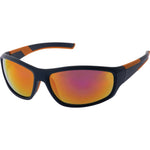 Pete Wrap Sunglasses (Men) - Navy Red