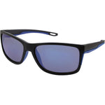 Ben Wrap Sunglasses (Men) - Black Blue