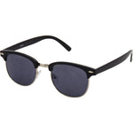 Taylor Clubmaster Sunglasses (Unisex) - Black Smoke
