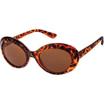 Heidi Retro Sunglasses (Women) - Tort Brown