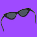 7066 Cat Eye Sunglasses (Women) - Black