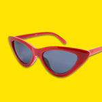 7066 Red Cat Eye Women's Sunglasses