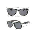 Jesse Polarised Wayfarer Sunglasses (Kids) - Pink Smoke