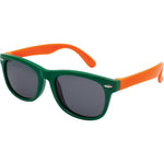 Bendy Frankie Polarised Sunglasses (Kids) - Green Smoke