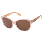 XL 5800 Polarised Cat Eye Sunglasses (Women) - Nude Brown