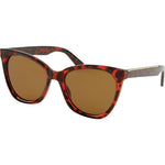 Davina Polarised Oval Sunglasses (Women) - Tort Brown