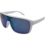 Mack Polarised Shield Sunglasses (Men) - White