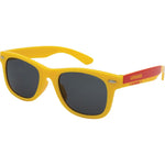 Noosa Heads Polarised Square Sunglasses (Kids) - Yellow Smoke