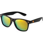 Maroubra SLSA Polarised Wayfarer Sunglasses (Unisex) - Black Red Mirror