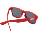 Maroubra SLSA Polarised Wayfarer Sunglasses (Unisex) - Red Smoke