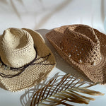 Holly Cowboy Hat - Natural Womens